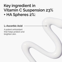 Ingredients of The Ordinary Vitamin C Suspension 23% + HA Spheres 2%