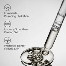 Hyaluronic Acid 2% + B5 provides instant plumping hydration, visibly smoother and tighter feeling skin.